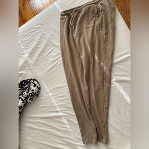 Tan Alphalete Joggers